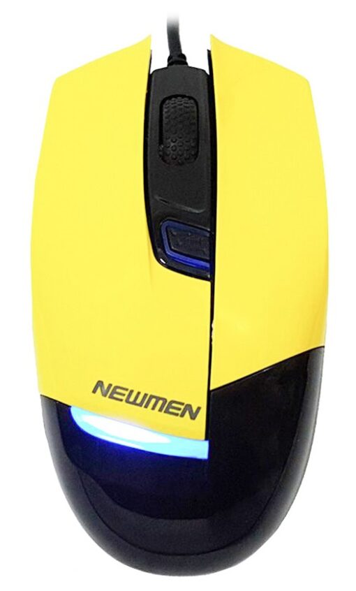 Chuột Có Dây Newmen G10 Plus Màu Vàng