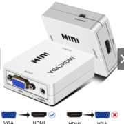 BỘ CHUYỂN HDMI RA VGA CÓ NGUỒN VÀ AUDIO - MINI HDMI TO VGA CONVERTER BOX