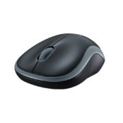Chuột không dây Logitech M185 (USB/Xám đen)