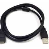 Cáp USB nối dài 2.0 VS - dài 1.5m (Đen) 2 ĐẦU ĐỰC _ CÁI