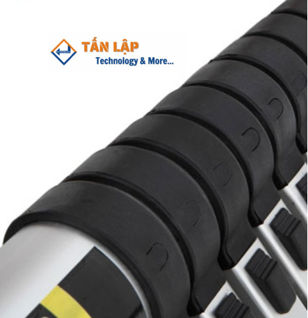 Thang nhôm rút đơn ND-38 - Ảnh 2