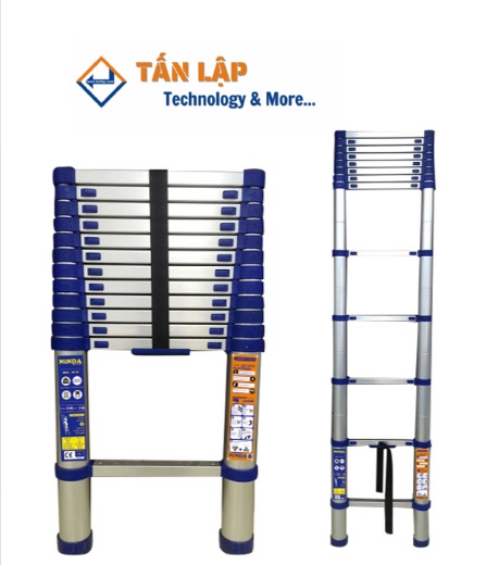 Thang nhôm rút đơn Ninda NK-38 - Ảnh 2