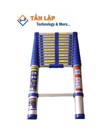 Thang nhôm rút đơn Ninda NK-38 - Ảnh 3